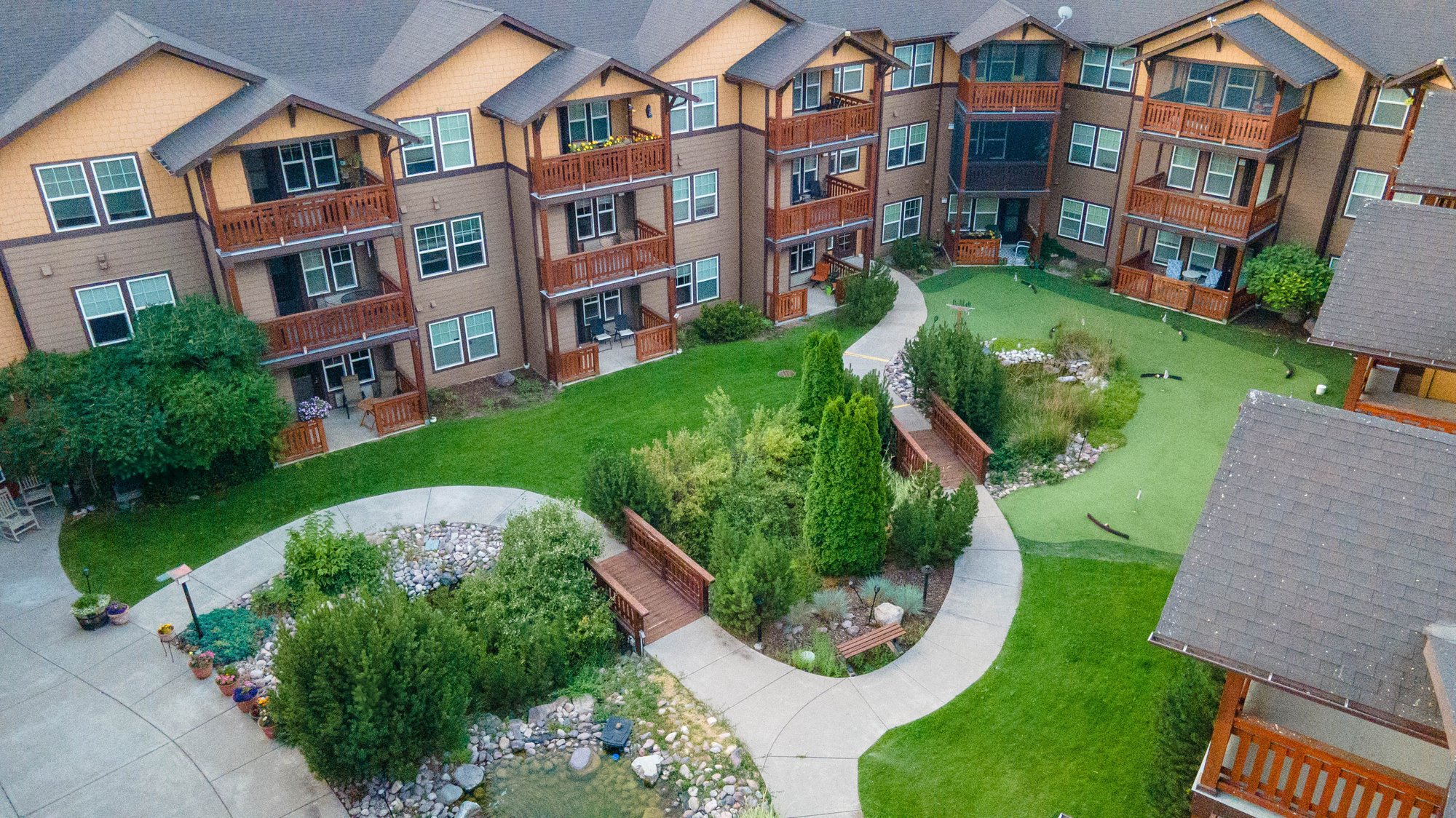 Overhead shot of the Missoula Community